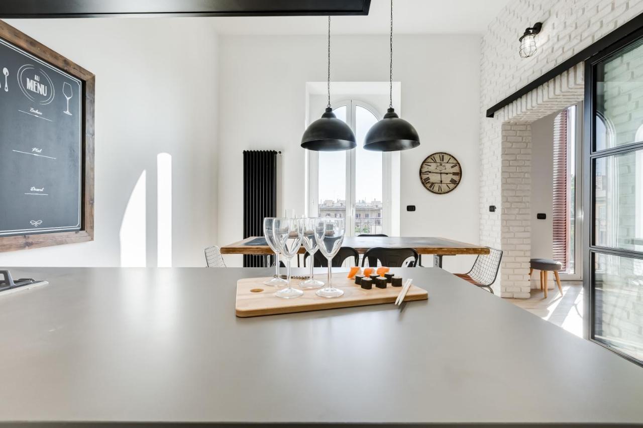 Bmga L Glam Industrial 3-Bed Apartment In Termini Roma Exterior foto