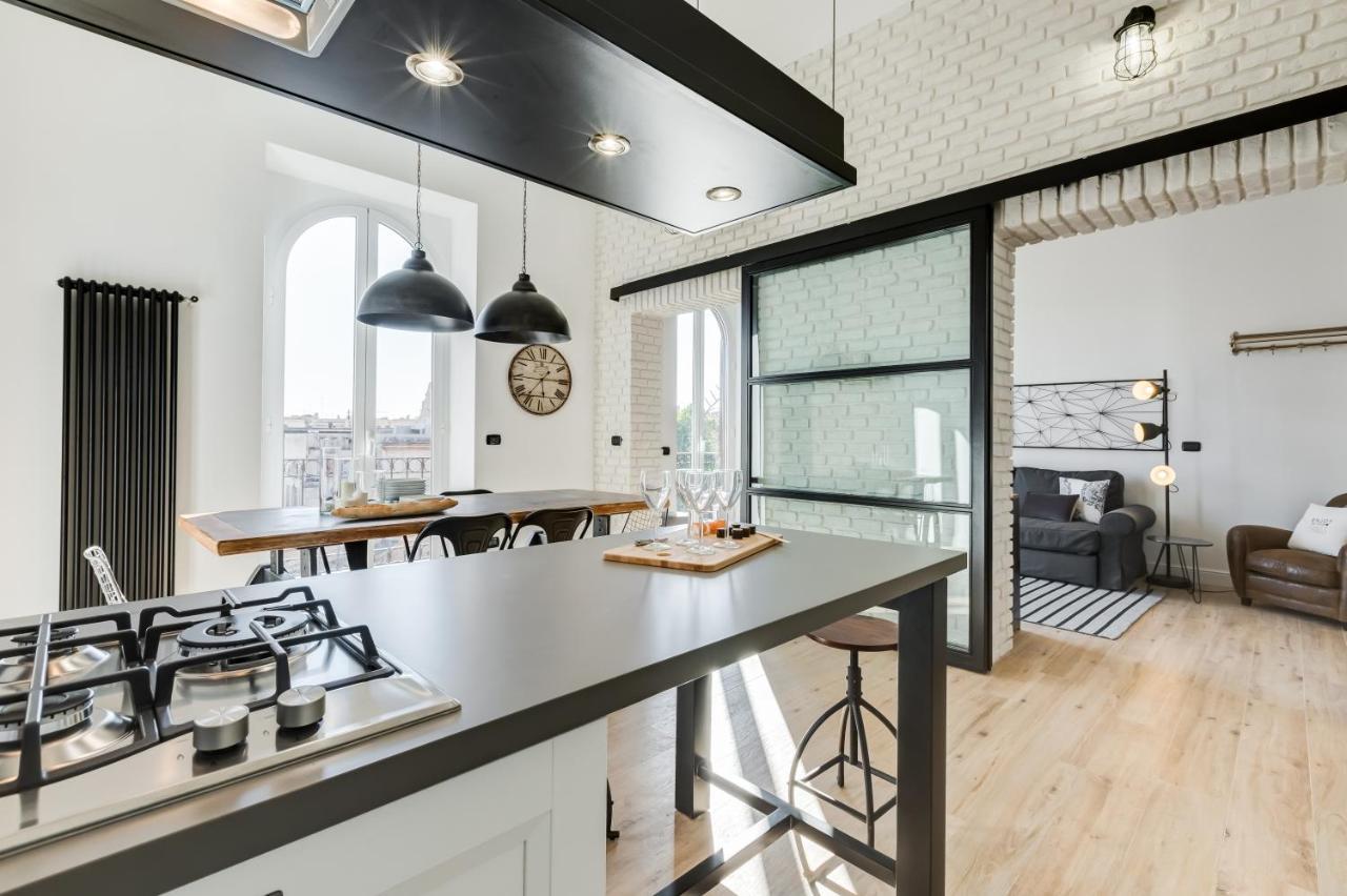 Bmga L Glam Industrial 3-Bed Apartment In Termini Roma Exterior foto